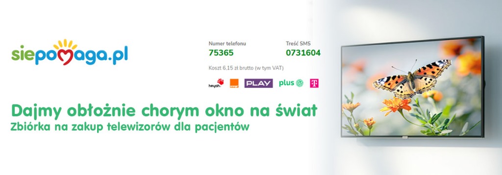 Siepomaga - Dajmy obłożnie chorym okno na świat